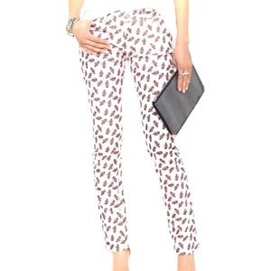 Isabel Marant Floral Corduroy Pants